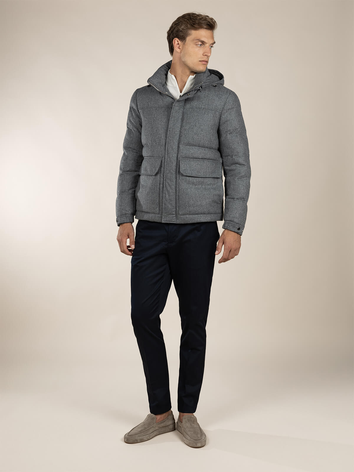 Grey Ski Jacket