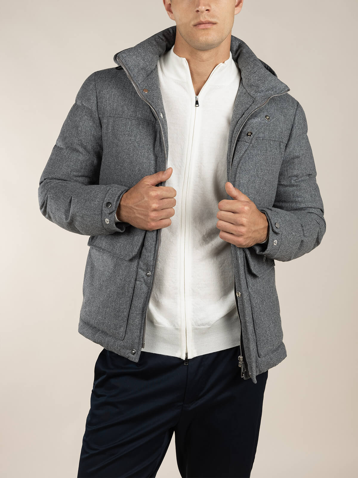 Grey Ski Jacket