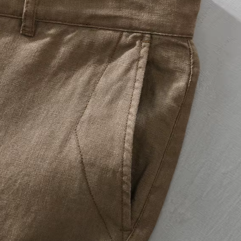 Bermuda de Linho Masculina Marenzzo Bellar