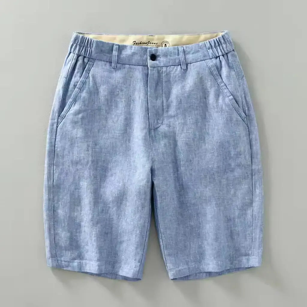 Bermuda de Linho Masculina Marenzzo Ferrucci