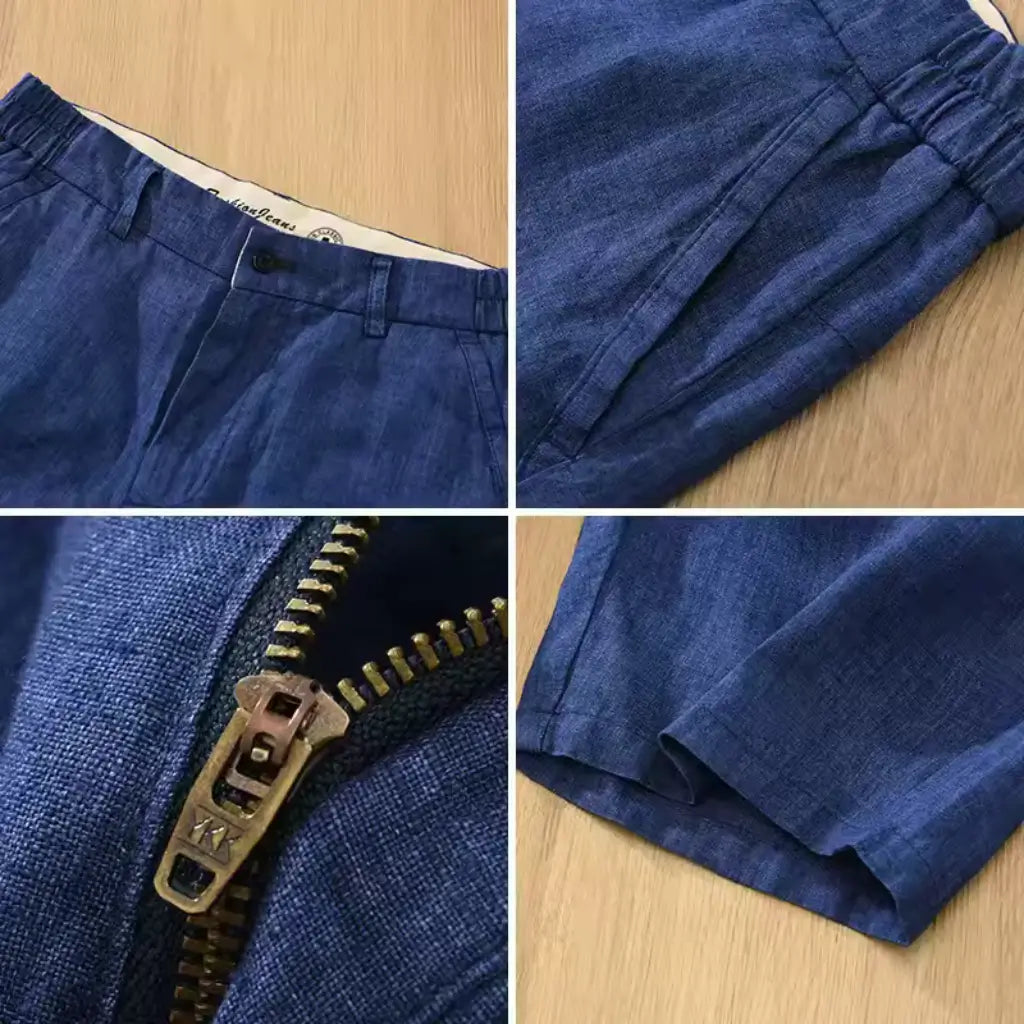 Bermuda de Linho Masculina Marenzzo Ferrucci