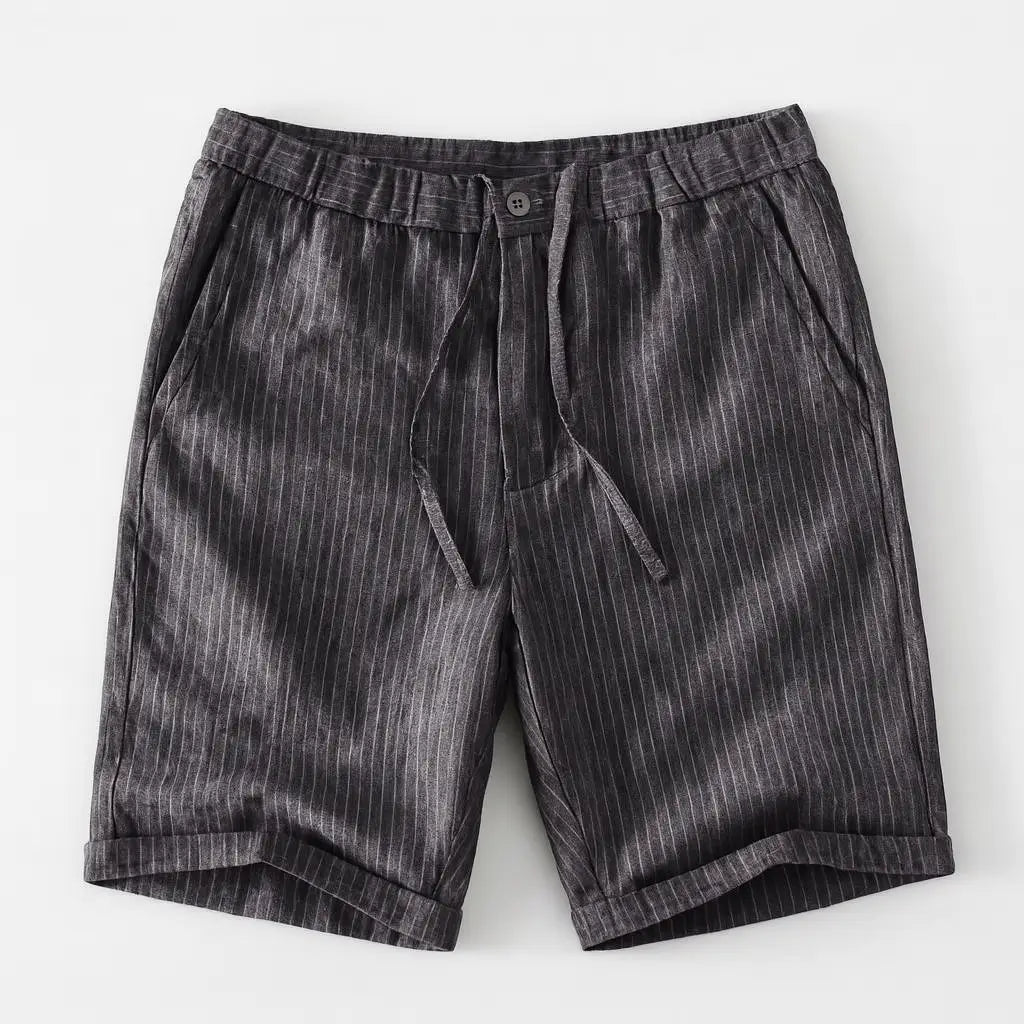 Bermuda de Linho Masculina Marenzzo Salermo