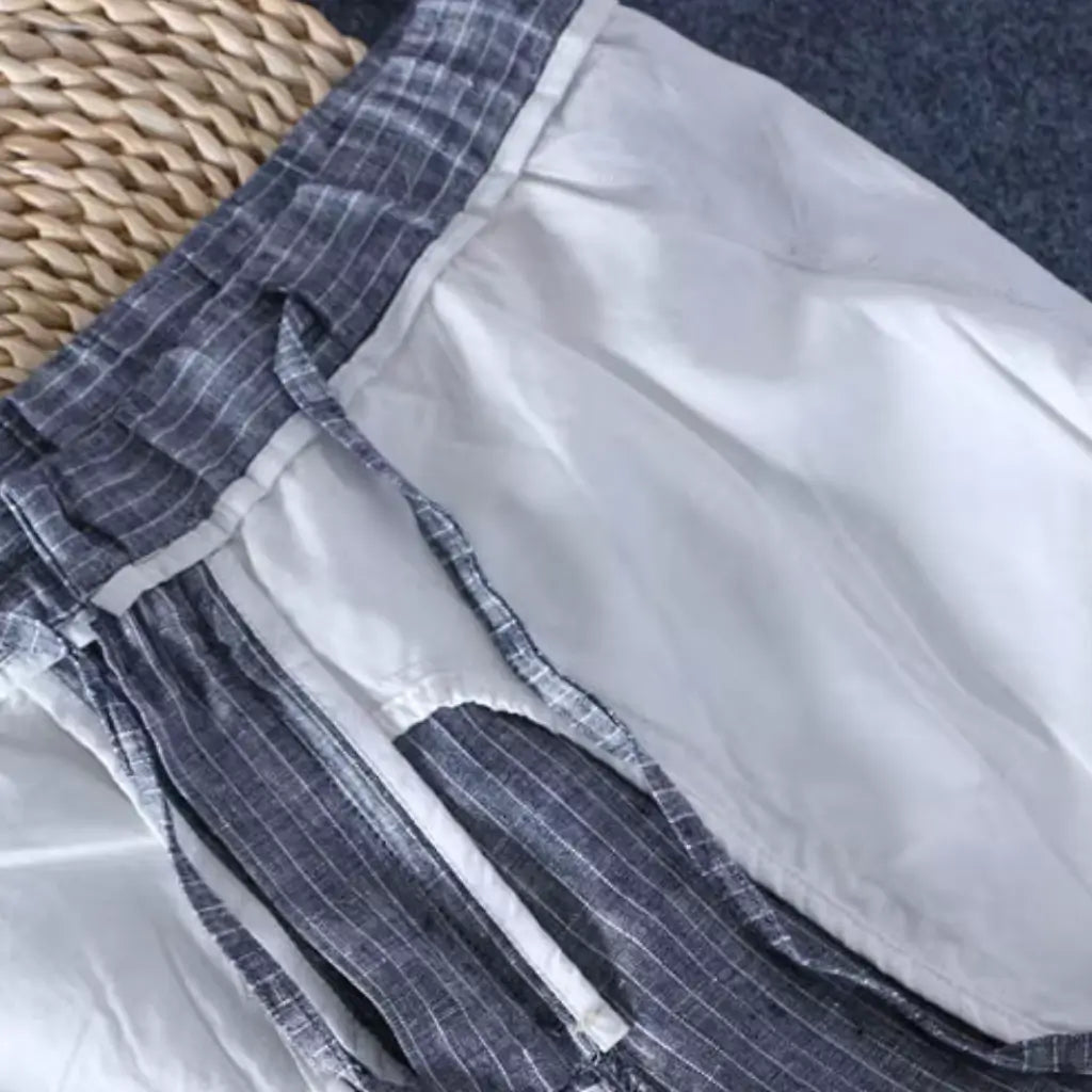 Bermuda de Linho Masculina Marenzzo Salermo