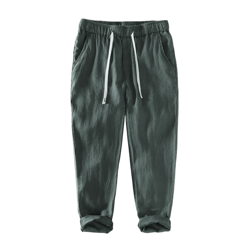 Calça de Linho Masculina Marenzzo Cinque