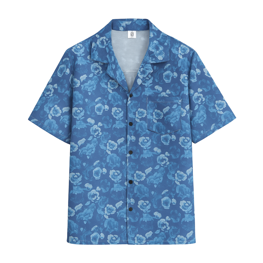 Camisa Manga Curta Marenzzo Positano