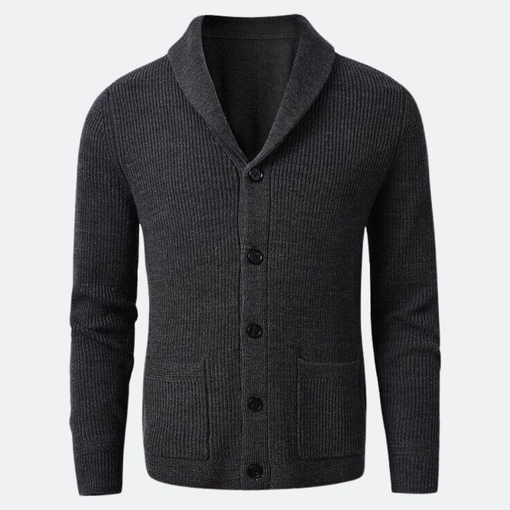 Cardigan Masculino Marenzzo Gola em V