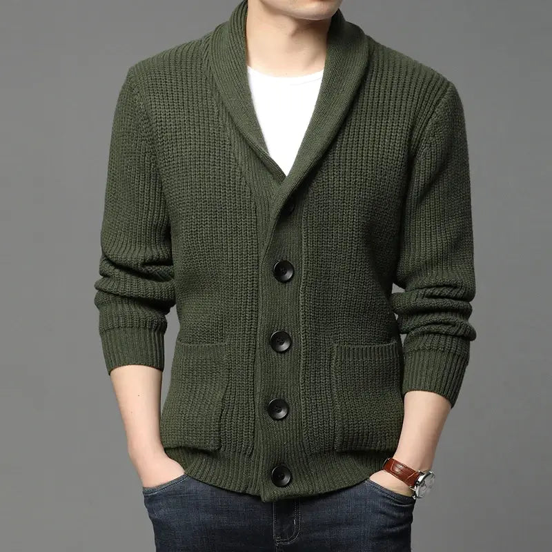 Cardigan Masculino Tricot Mrz