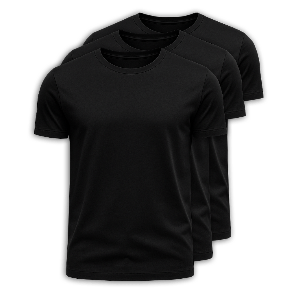 Kit 3 Camisetas Pima Premium Marenzzo