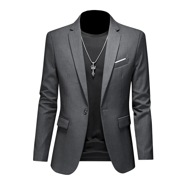 Blazer Masculino Slim Fit Plus Marenzzo