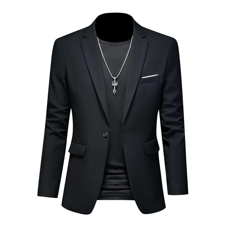 Blazer Masculino Slim Fit Plus Marenzzo