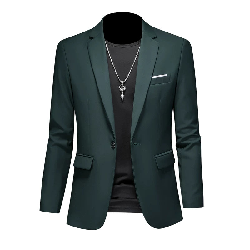Blazer Masculino Slim Fit Plus Marenzzo