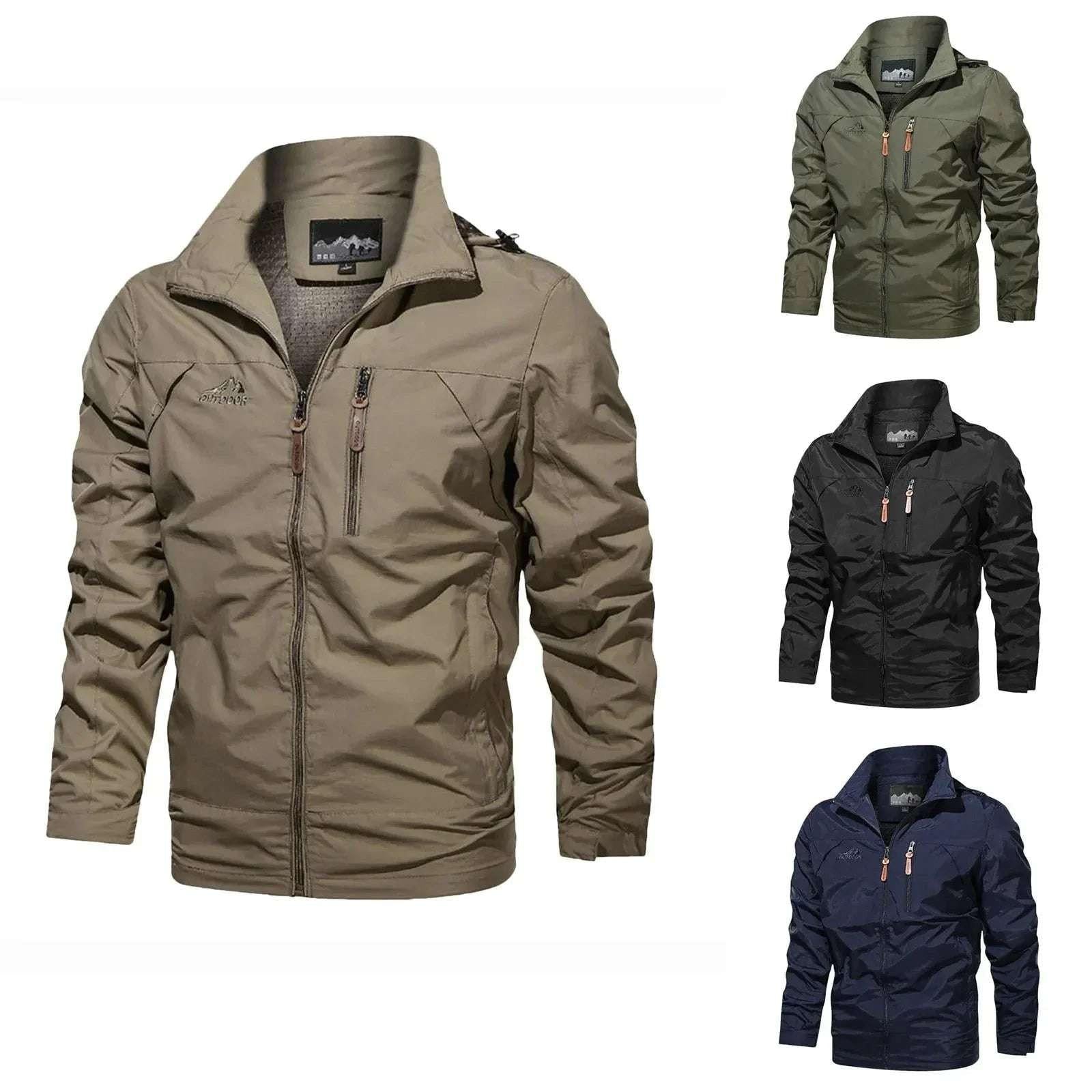 Jaqueta Masculina Marenzzo Tática Impermeável