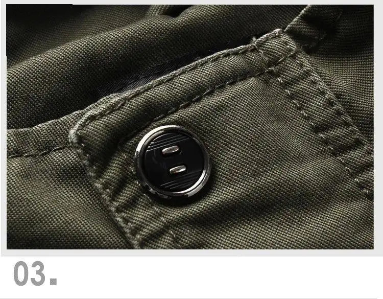 Jaqueta Militar Masculina Marenzzo Casual