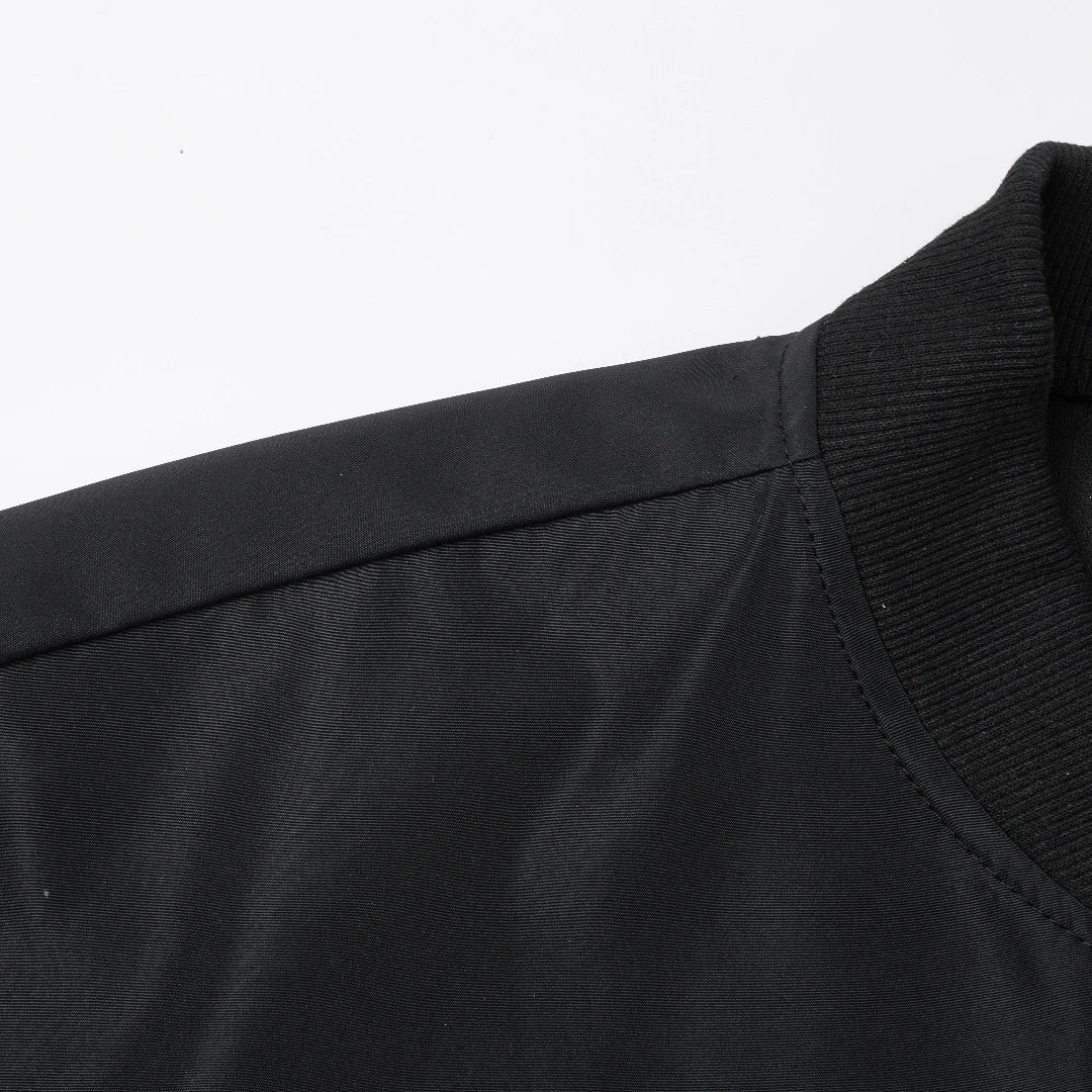 Men Bomber Jacket Thin Slim Long Sleeve baseball Jackets Mens Windbreaker Zipper Windbreaker Jacket Male Outwear Brand Clothing