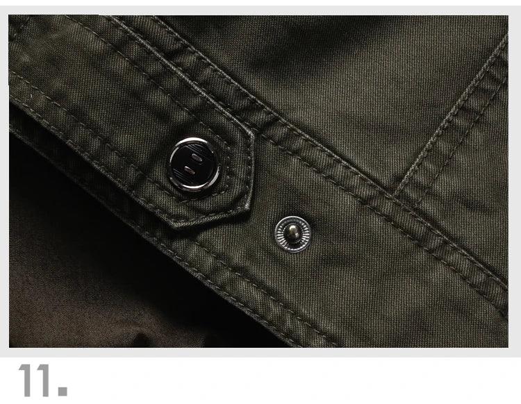 Jaqueta Militar Masculina Marenzzo Casual