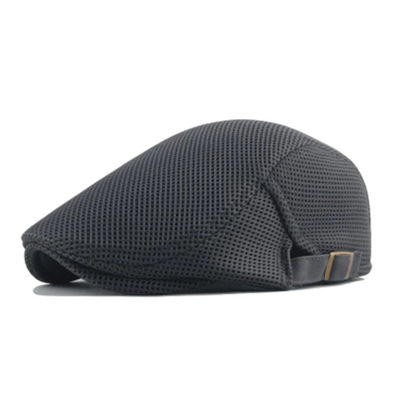 Boina Newsboy Masculina Marenzzo em Tela - Elegância Britânica