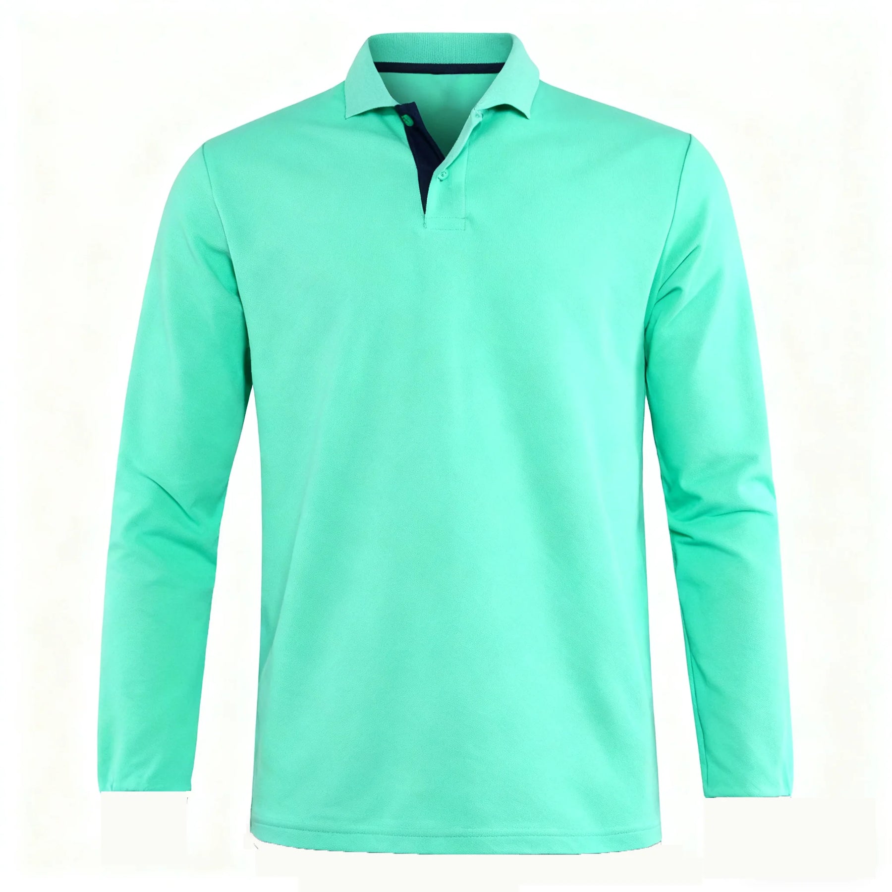 Polo Masculina Manga Longa Confort