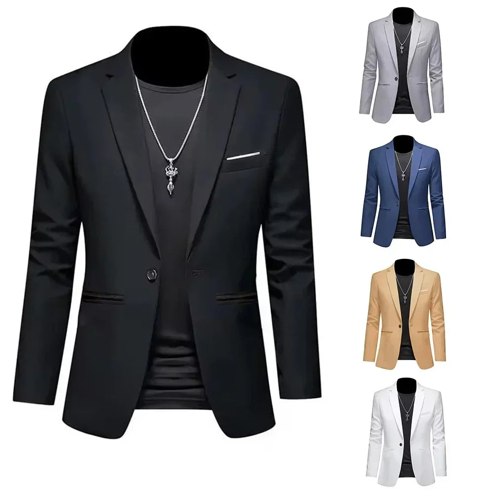 Jaqueta Masculina Marenzzo Slim Fit Outono