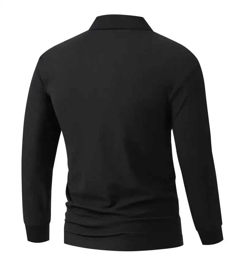 Camisa Polo Masculina Marenzzo Manga Longa