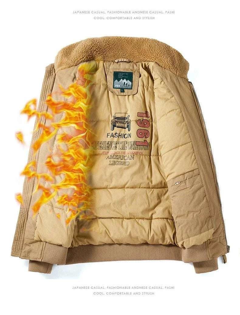 Jaqueta Masculina Marenzzo Acolchoada Adventure