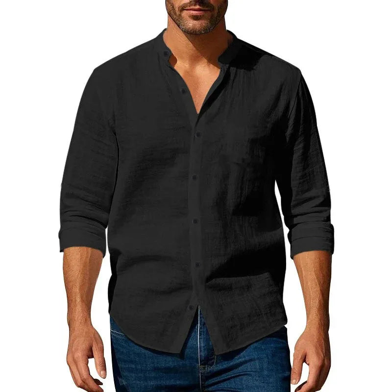 Camisa Masculina Capri Lino Marenzzo