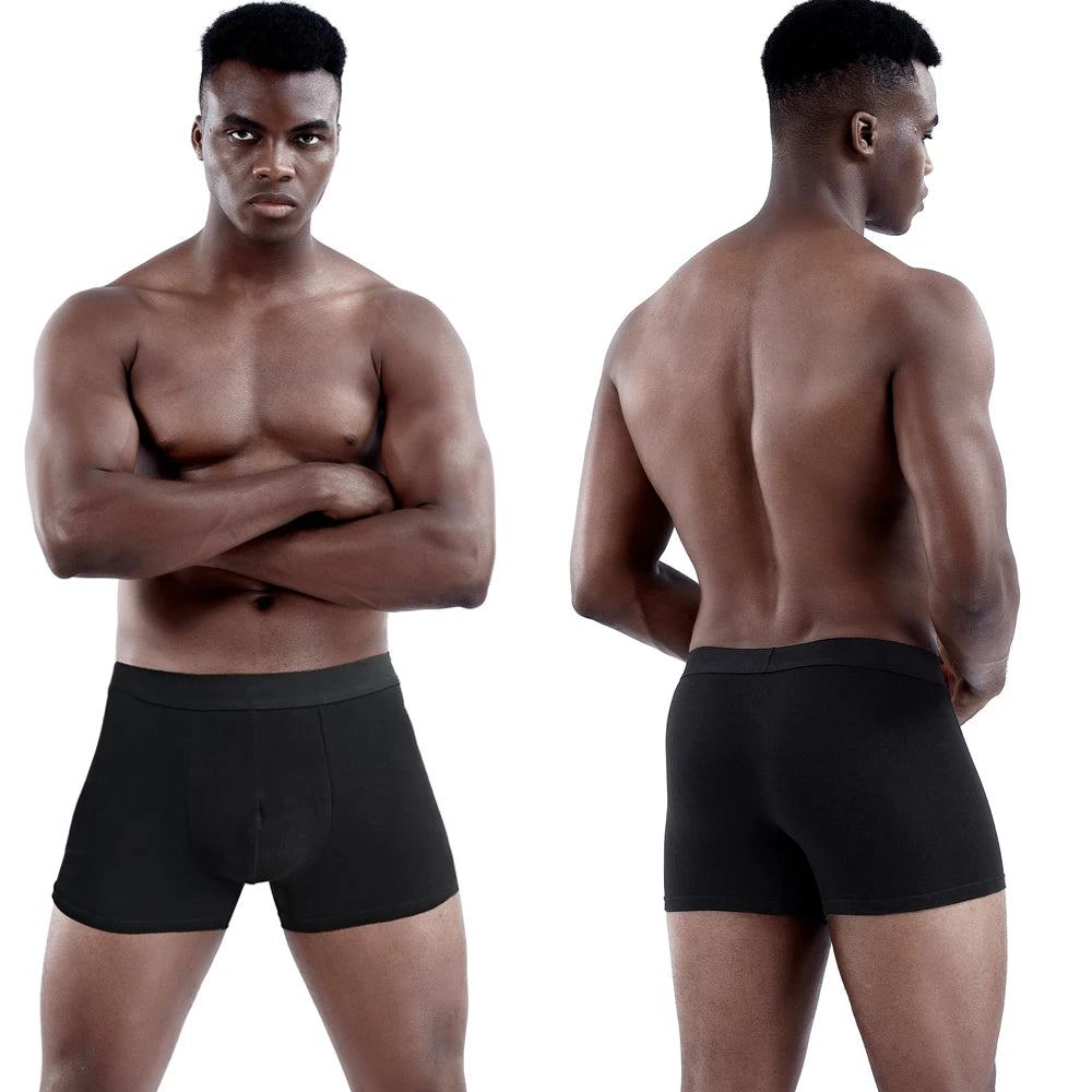 Kit 4 Cuecas Boxer Masculinas Marenzzo Algodão Confort