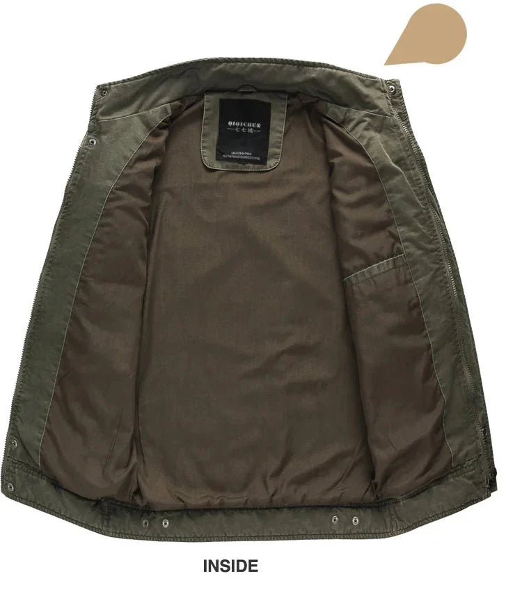 Jaqueta Militar Masculina Marenzzo Casual