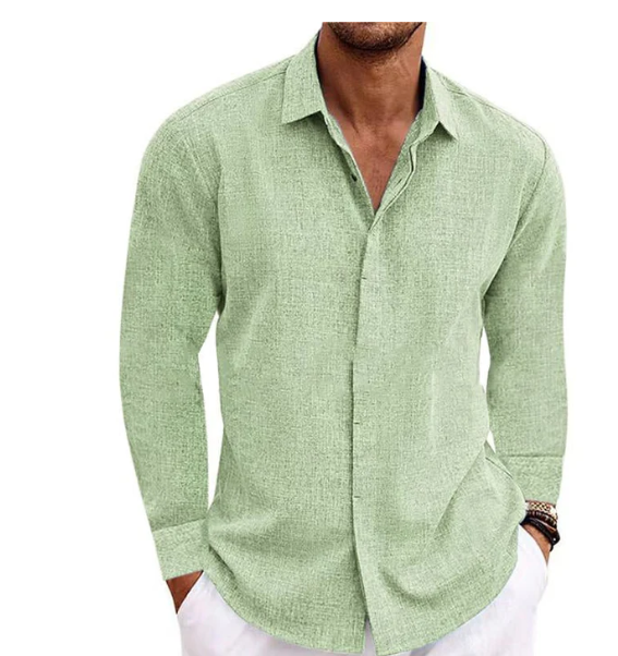 Camisa Masculina Linho Ernesto Marenzzo