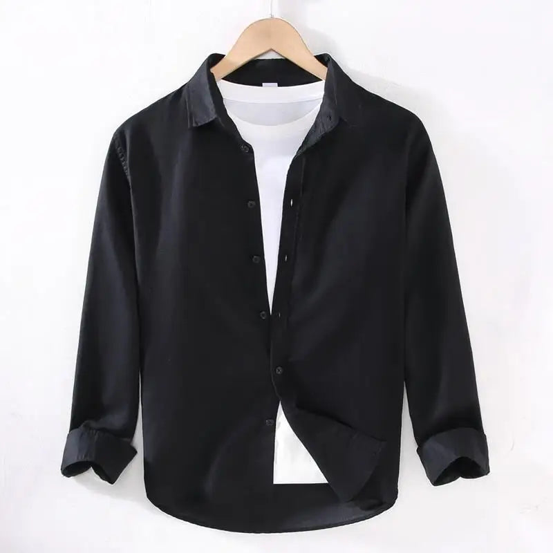 Camisa de Linho Manga Longa Milano