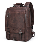 Mochila Executiva Jeep Couro Marenzo