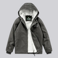 Jaqueta Bomber Masculina de Lã Premium para Outono Inverno