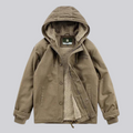 Jaqueta Bomber Masculina de Lã Premium para Outono Inverno