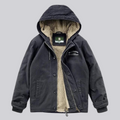 Jaqueta Bomber Masculina de Lã Premium para Outono Inverno