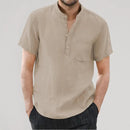 Camisa Masculina de Linho Marenzzo