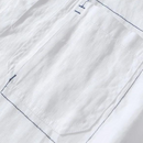 Camisa de Linho Casual Manga Curta