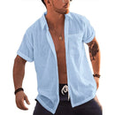 Camisa Masculina de Linho Marenzzo Amalfi