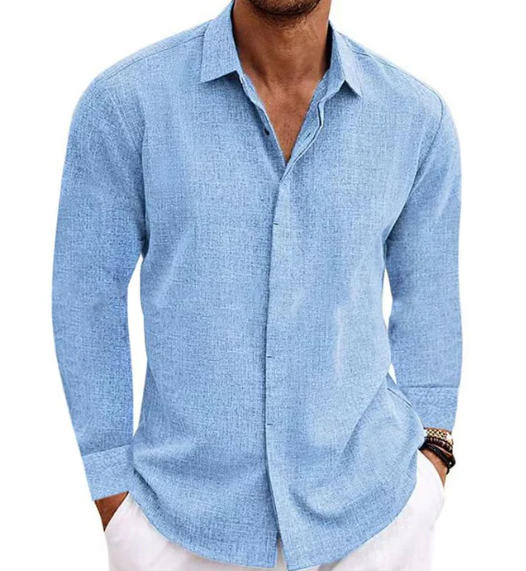 Camisa Masculina Linho Ernesto Marenzzo