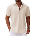Camisa Masculina de Linho Marenzzo Toscana