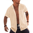 Camisa Masculina de Linho Marenzzo Amalfi