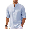 Camisa de Linho Masculina Marenzzo - Beach Wear