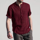 Camisa Masculina de Linho Marenzzo
