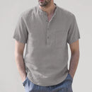 Camisa Masculina de Linho Marenzzo