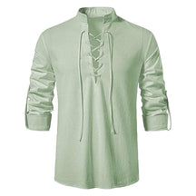 Camisa de Linho Masculina Marenzzo - Scottish Vintage