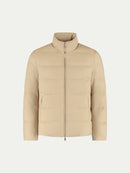 Beige AUR1 Puffer Jacket