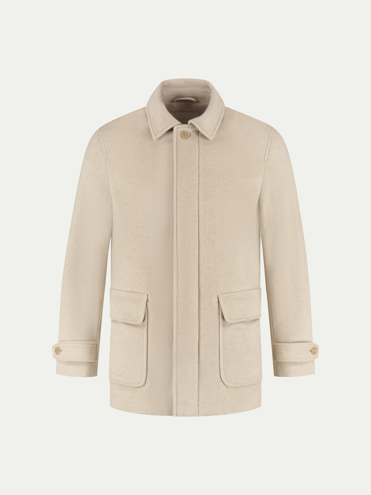 Light Beige Overcoat