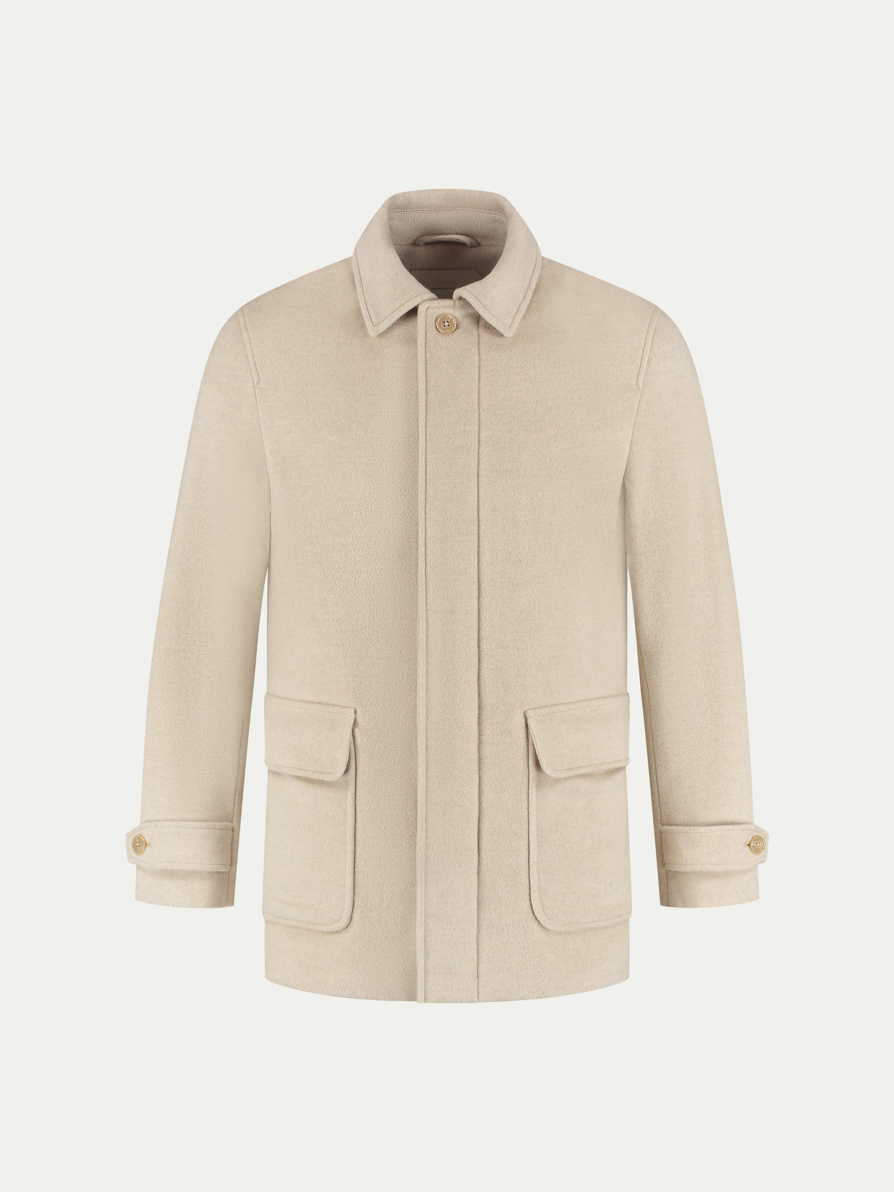 Light Beige Overcoat