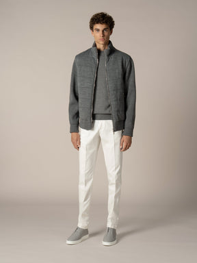 Dark Grey Urban Knit Jacket