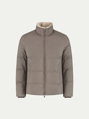 Ash Grey AUR1 Puffer Jacket
