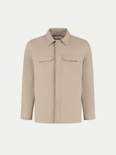 Beige City Button Jacket