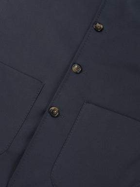 Navy Technical Leisure Blazer